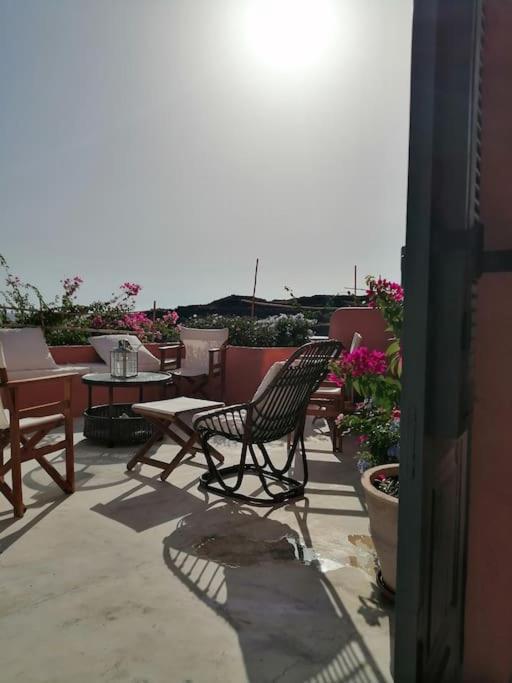 Вилла Casa Dei Melograni At Vourlidia Leros Vromolithos Экстерьер фото